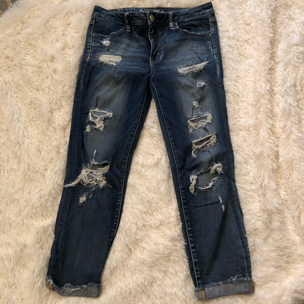 American Eagle super stretch Jegging Crop Jeans